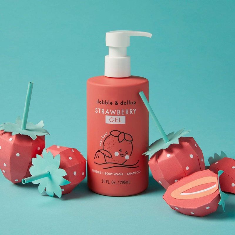 Tear-Free Shampoo, Body Wash &amp; Bubbles - Strawberry
