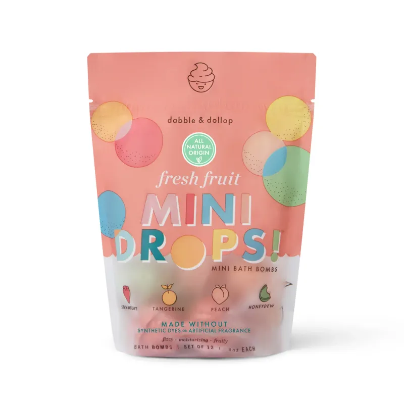 Mini Drops® Bath Bombs - Fresh Fruit