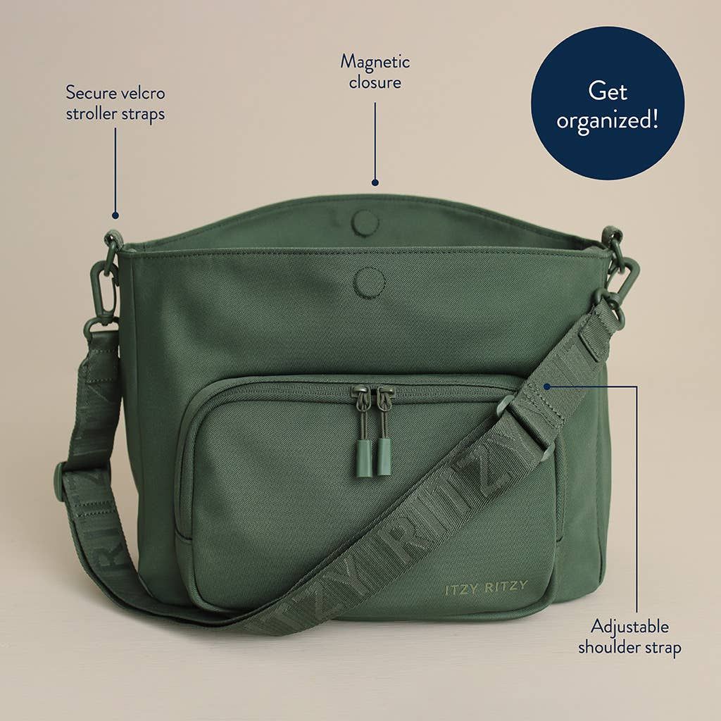 Belong Cargo Caddy™ - Convertible Caddy Diaper Bag: Hunter