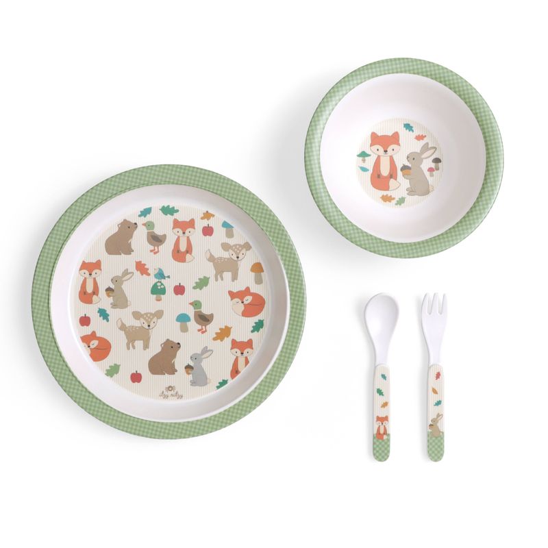 Itzy Bistro™ - 4 piece dining set: Woodland