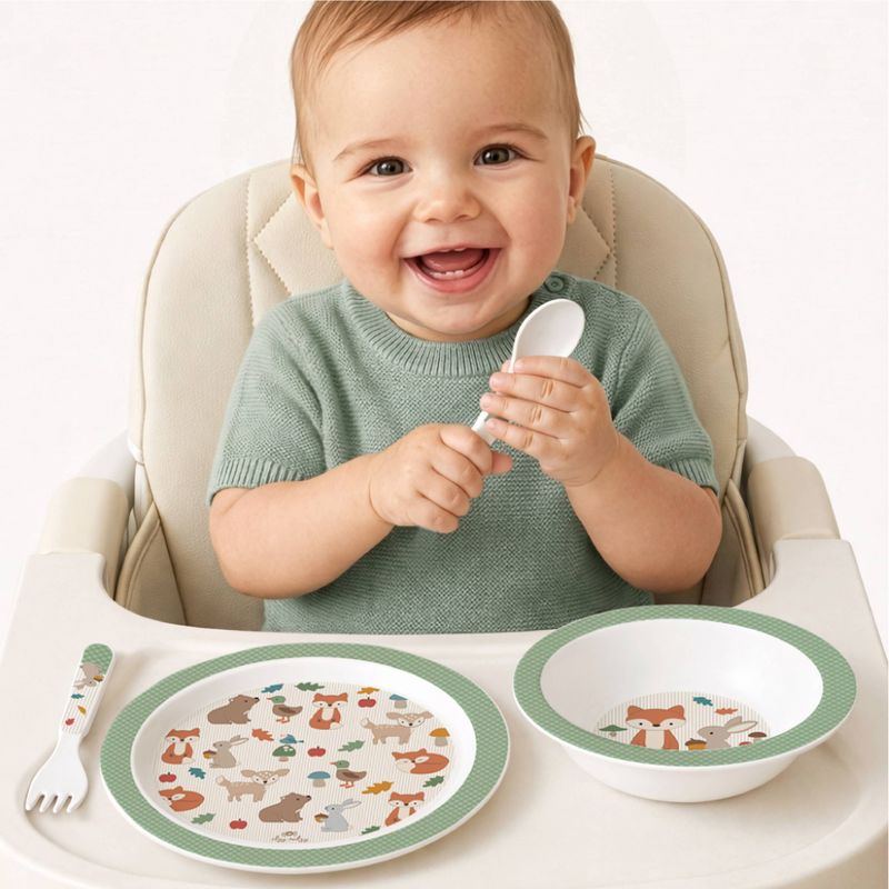 Itzy Bistro™ - 4 piece dining set: Woodland