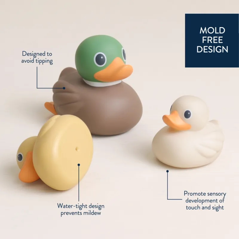 Itzy Ducky Family Mallard Bath Toy