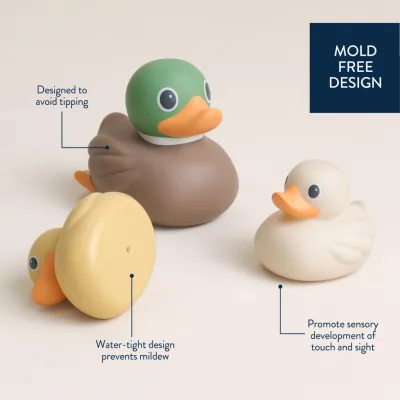 Itzy Ducky Family Mallard Bath Toy