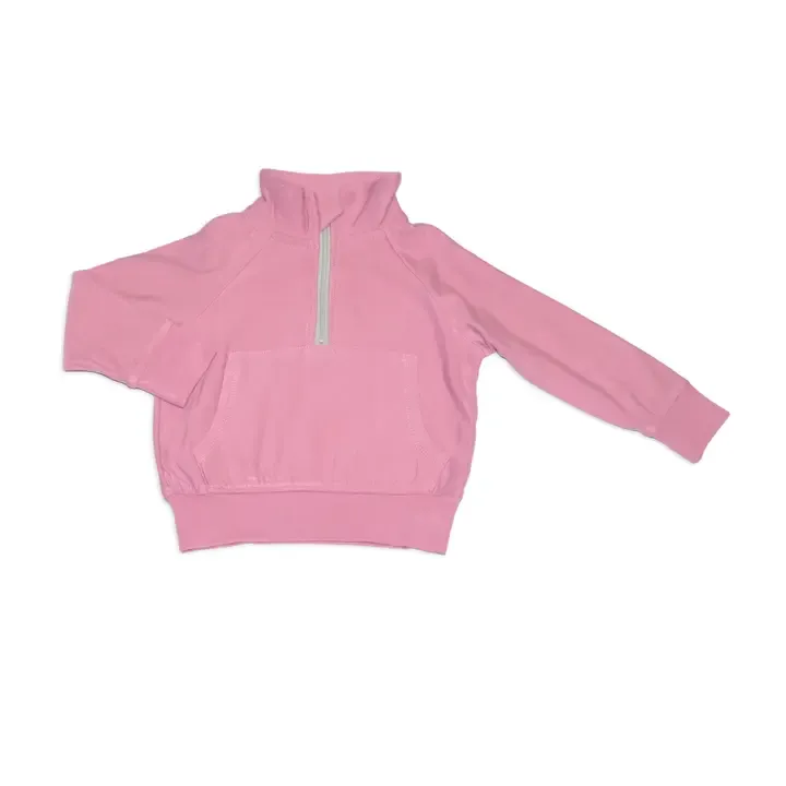 Silkberry Fleece Half Zip Mauve