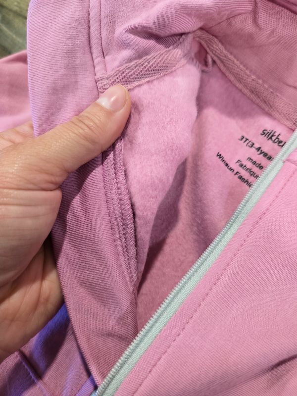 Silkberry Fleece Half Zip Mauve