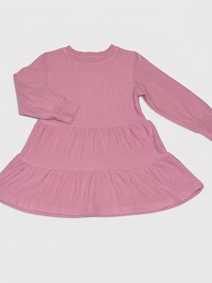 Silkberry Fleece Dress Mauve