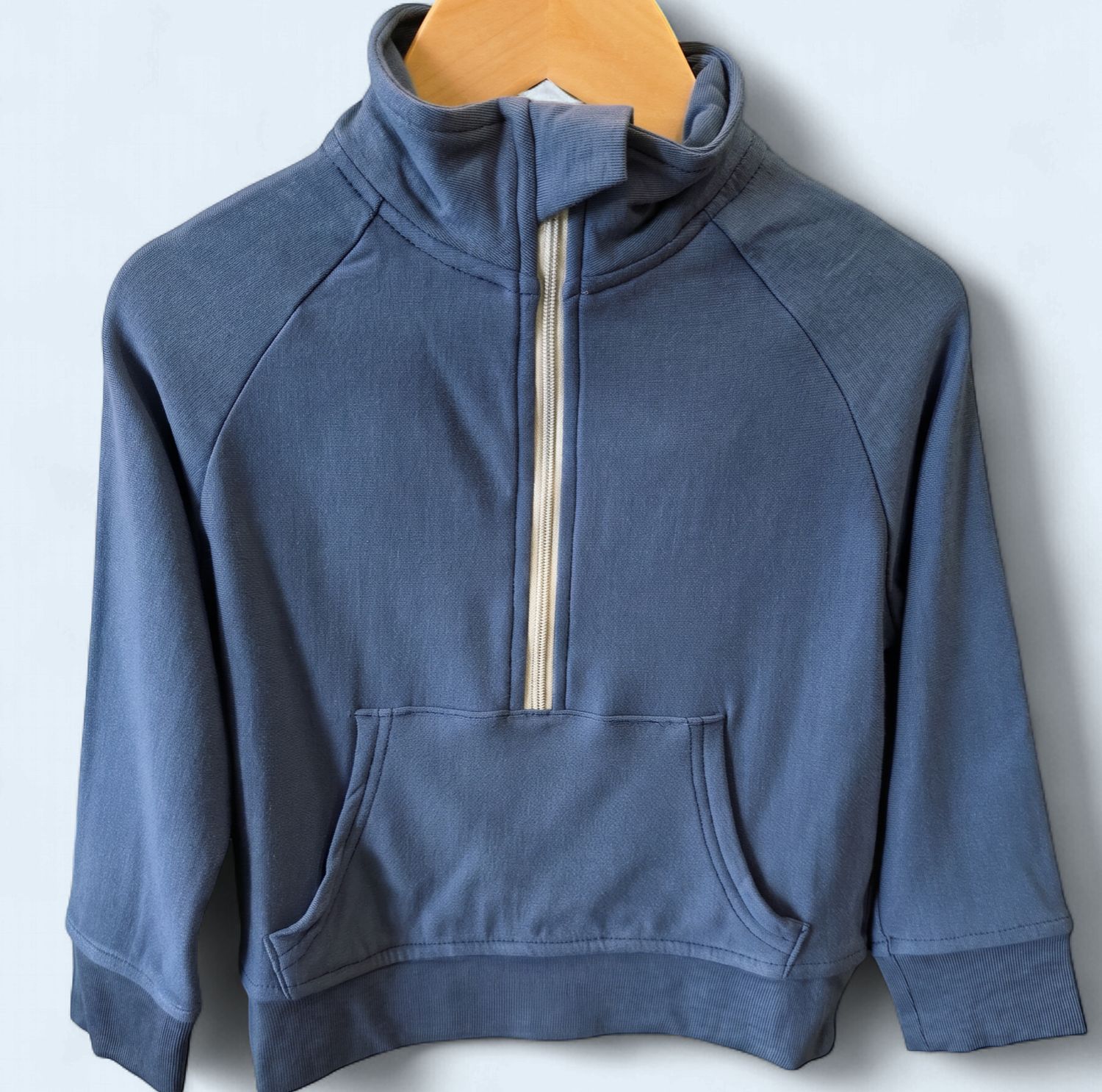 Silkberry Fleece Half Zip Indigo
