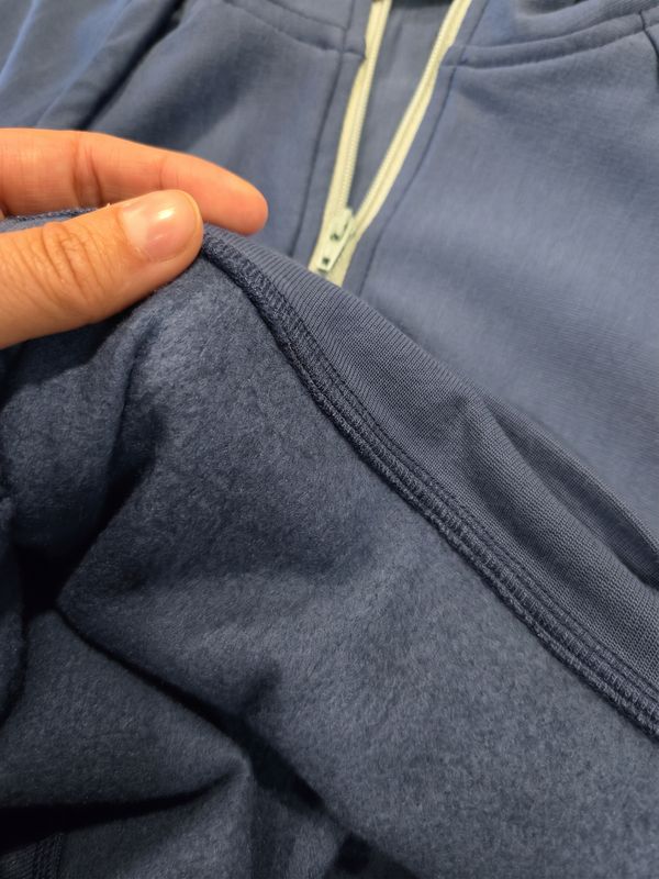 Silkberry Fleece Half Zip Indigo
