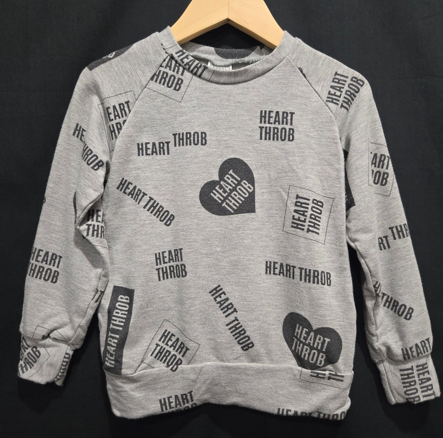 Used 3T Posh &amp; Cozy Heart Throb Long Sleeve