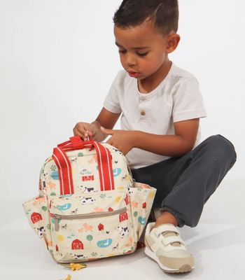 Itzy Toddler Backpack Farm Friends