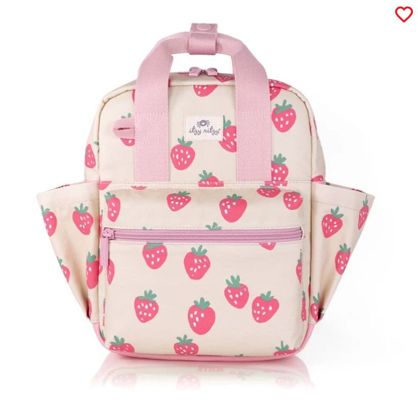 Itzy Toddler Backpack Strawberries