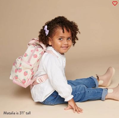Itzy Toddler Backpack Strawberries