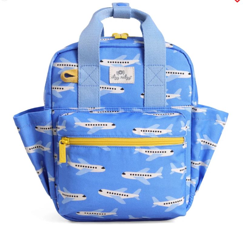 Itzy Toddler Backpack Planes