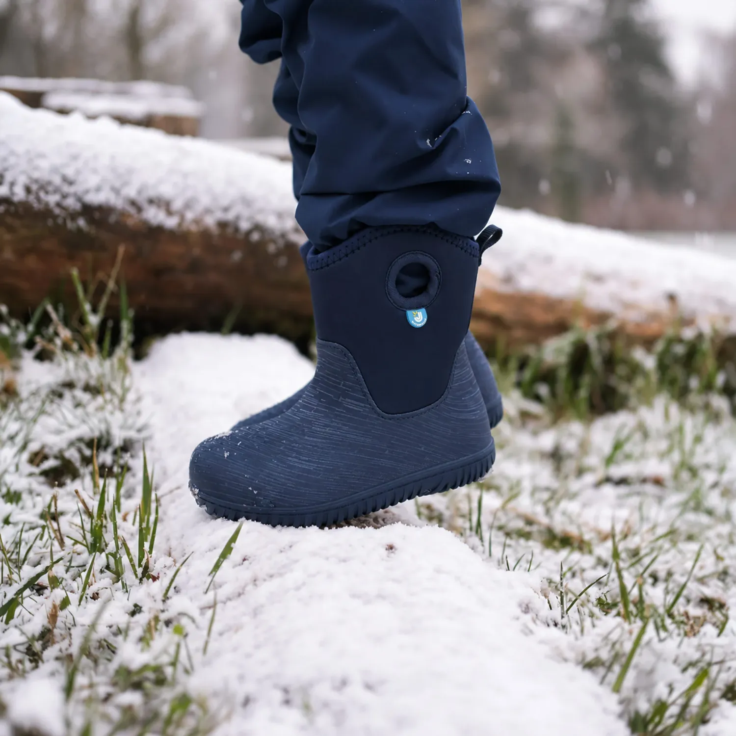 Dark Navy Kids Lite Waterproof Boots
