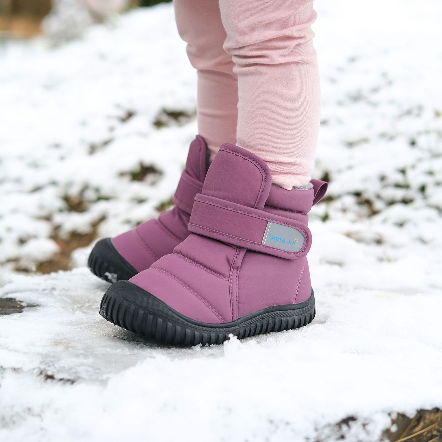 Dark Plum Toasty Dry Ankle Boots