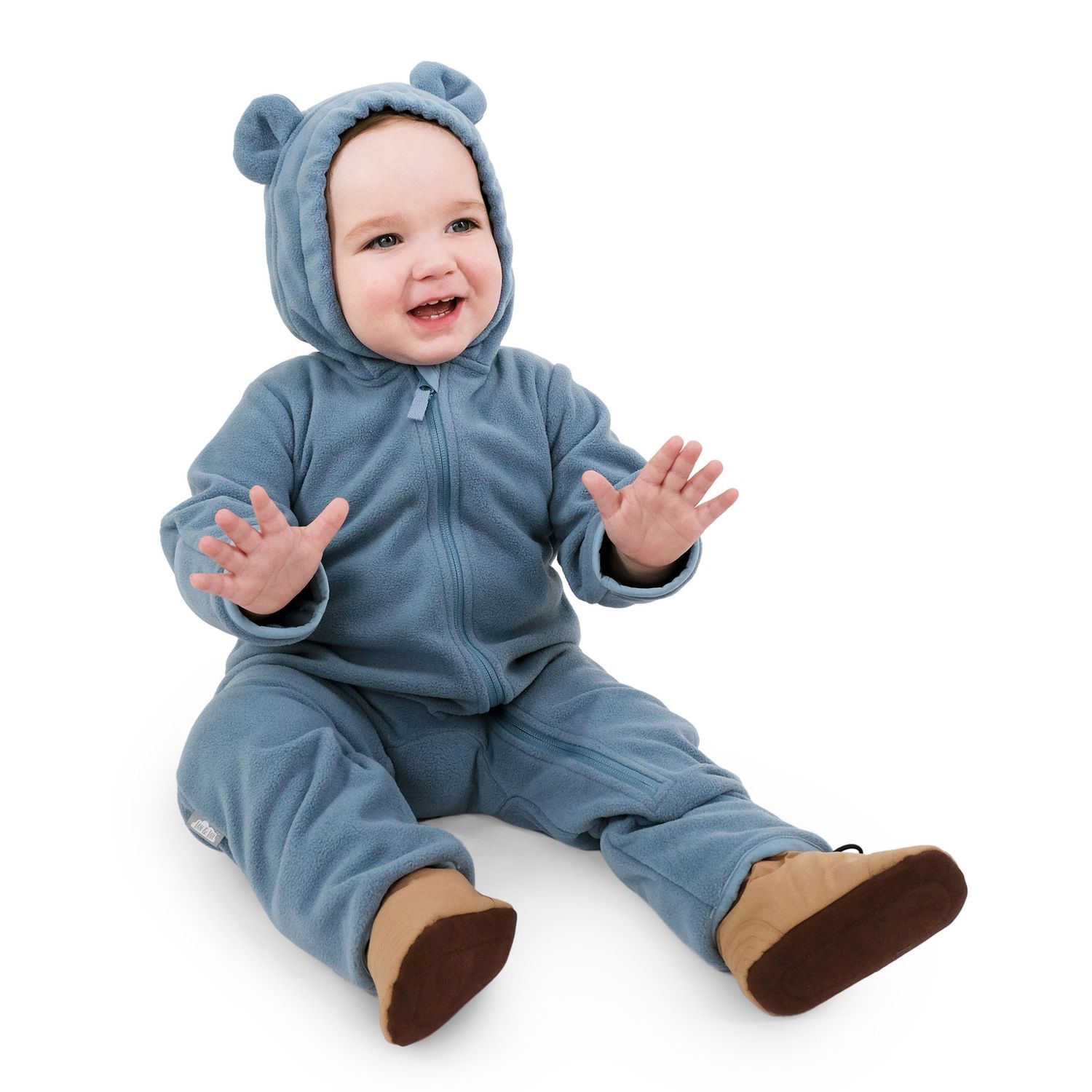 Stormy Blue Fleece Suit