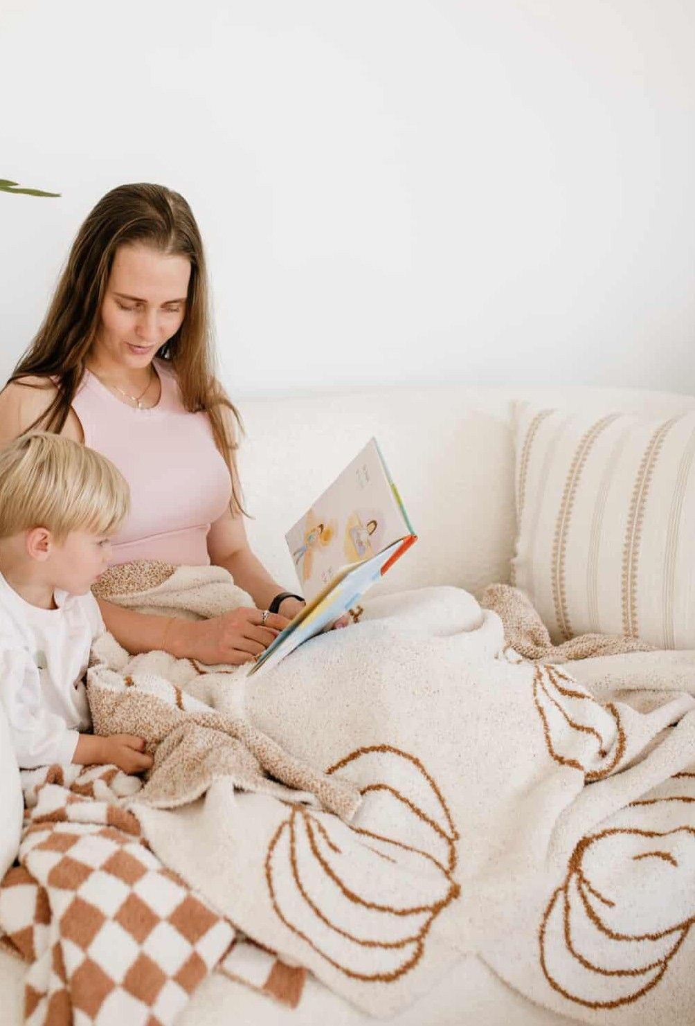 Luna Mama Pumpkin Blanket