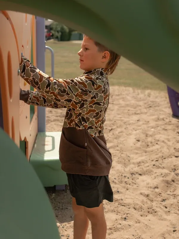 Cohen Hunting Snuggle Zip Sweater
