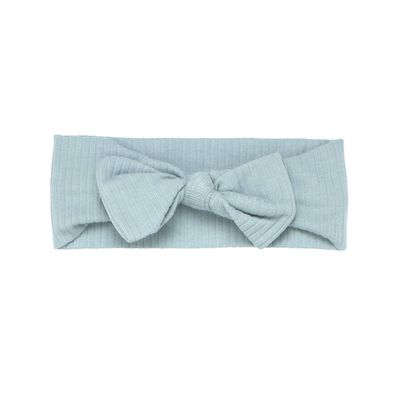 Ribbed Headband: Robbins Egg