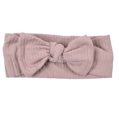 Ribbed Headband: Mauve