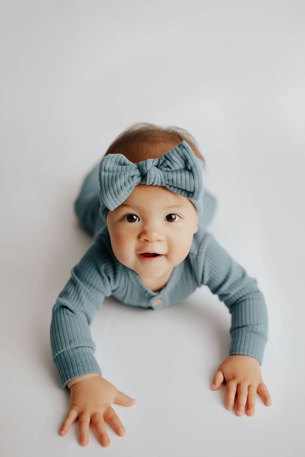 Ribbed Headband: Blissful Blue