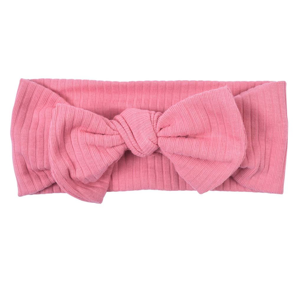 Ribbed Headband: Precious Pink