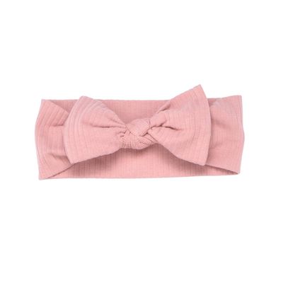 Ribbed Headband: Dusty Rose