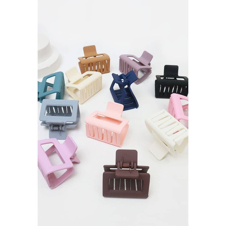 Matte Color Rectangle Medium Claw