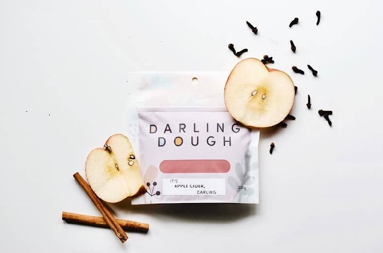 Apple Cider Non Toxic Play Dough