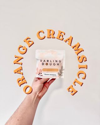 Orange Creamsicle Scented Non-Toxic Play Dough