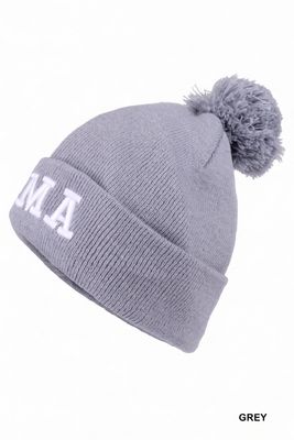 Mama Chenille Toque : GREY