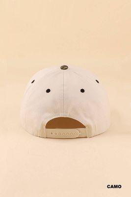 Auntie Snapback Hat: ASH MOCHA