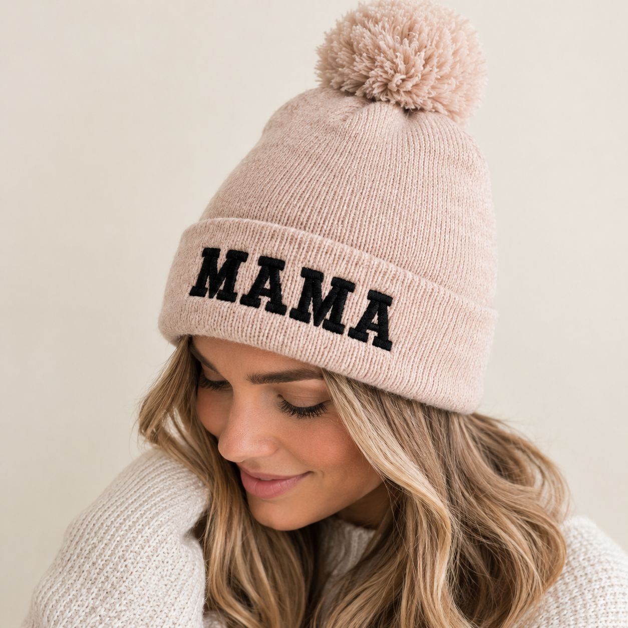 Mama Chenille Toque : ASH MOCHA