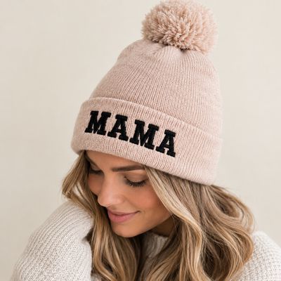 Mama Chenille Toque : ASH MOCHA