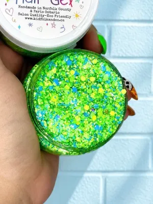 Electric Feels Glittery Hair Gel