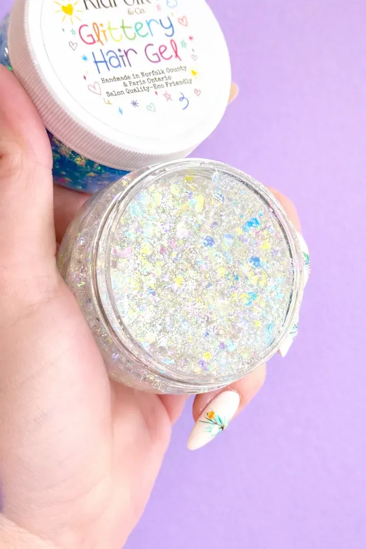 Fairy Veil Glittery Hair Gel
