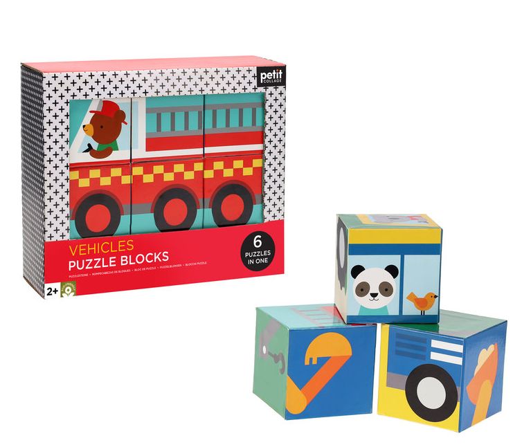 Vehicles Puzzle Blocks