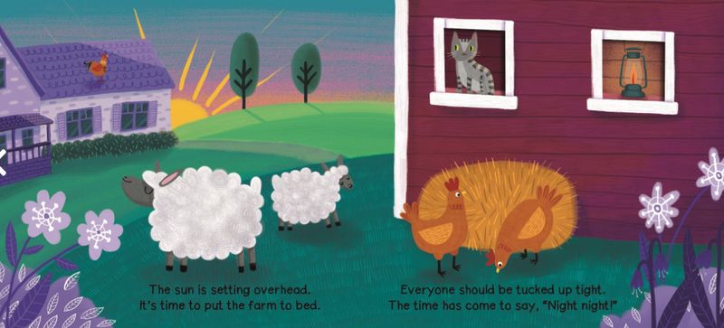 Night Night Farm Book