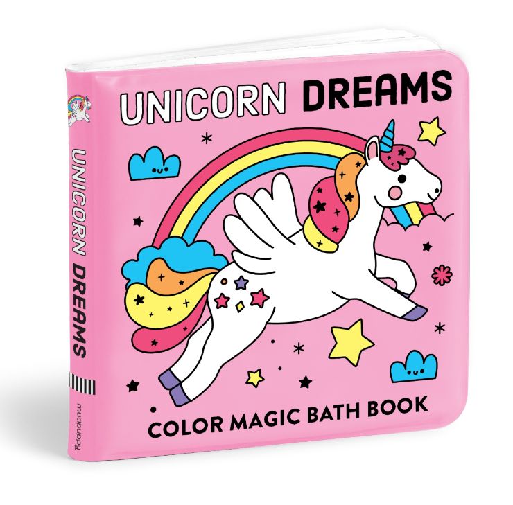 Unicorn Dreams Color Magic Bath Book