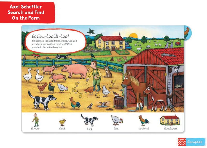 My First Search and Find: On the Farm Book