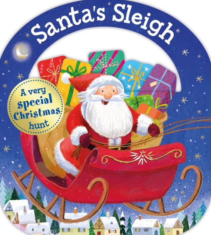 Carry-Along Tab Book: Santa's Sleigh Book