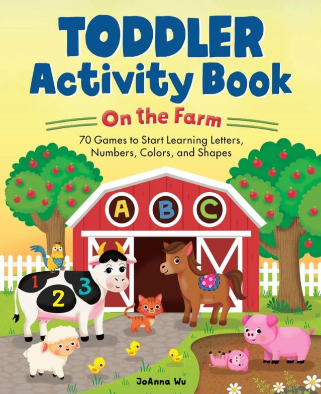 Toddler Activity Book On the Farm