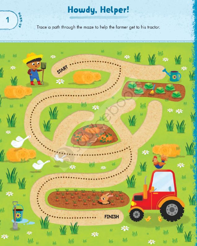 Toddler Activity Book On the Farm