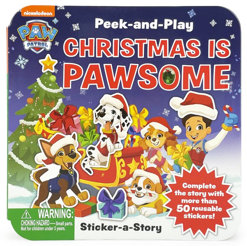 PAW Patrol Christmas is Pawsome Book