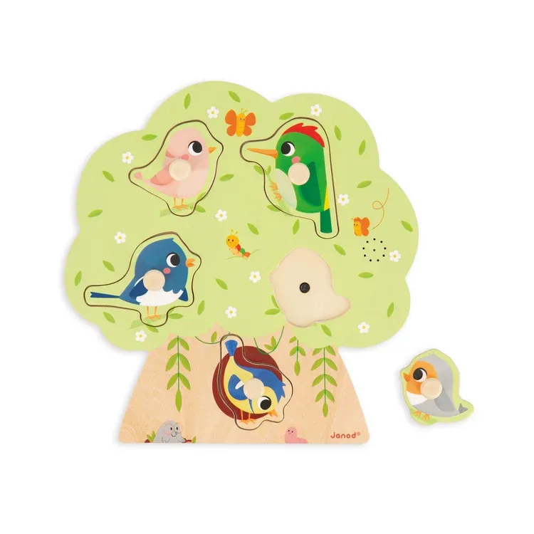 Birds Peg Sound Puzzle