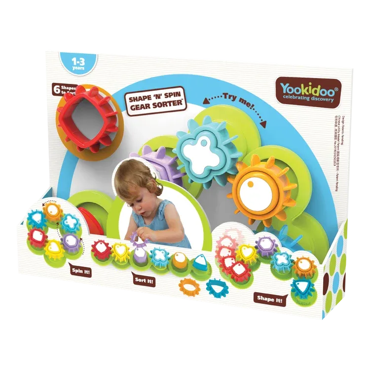 Shape &amp; Spin Gear Sorter