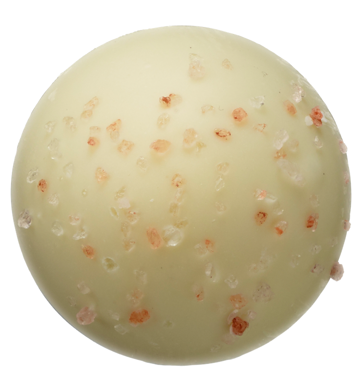 White Chocolate Sea Salt Caramel Truffle
