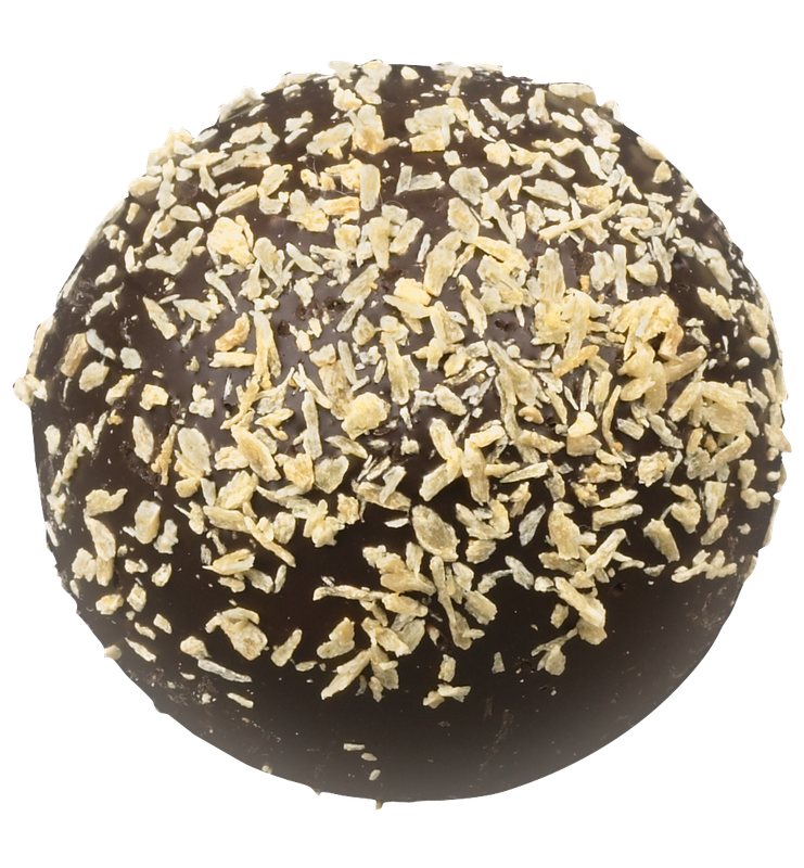 Dark Chocolate Toasted Coconut Truffle
