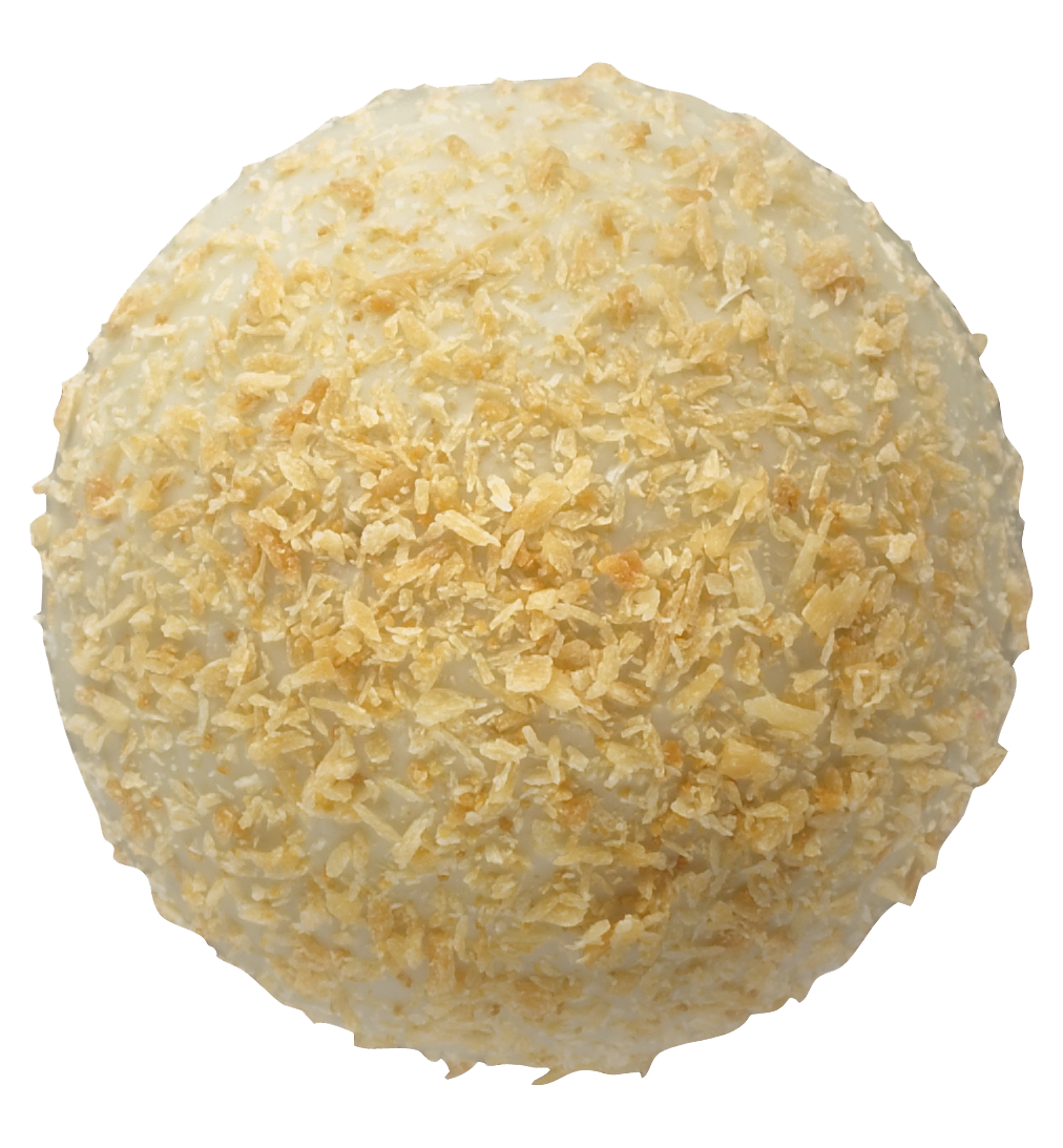 White Chocolate Toasted Coconut Truffle
