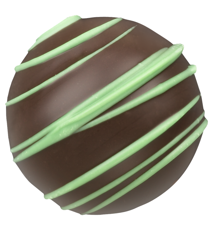 Dark Chocolate Irish Cream Truffle